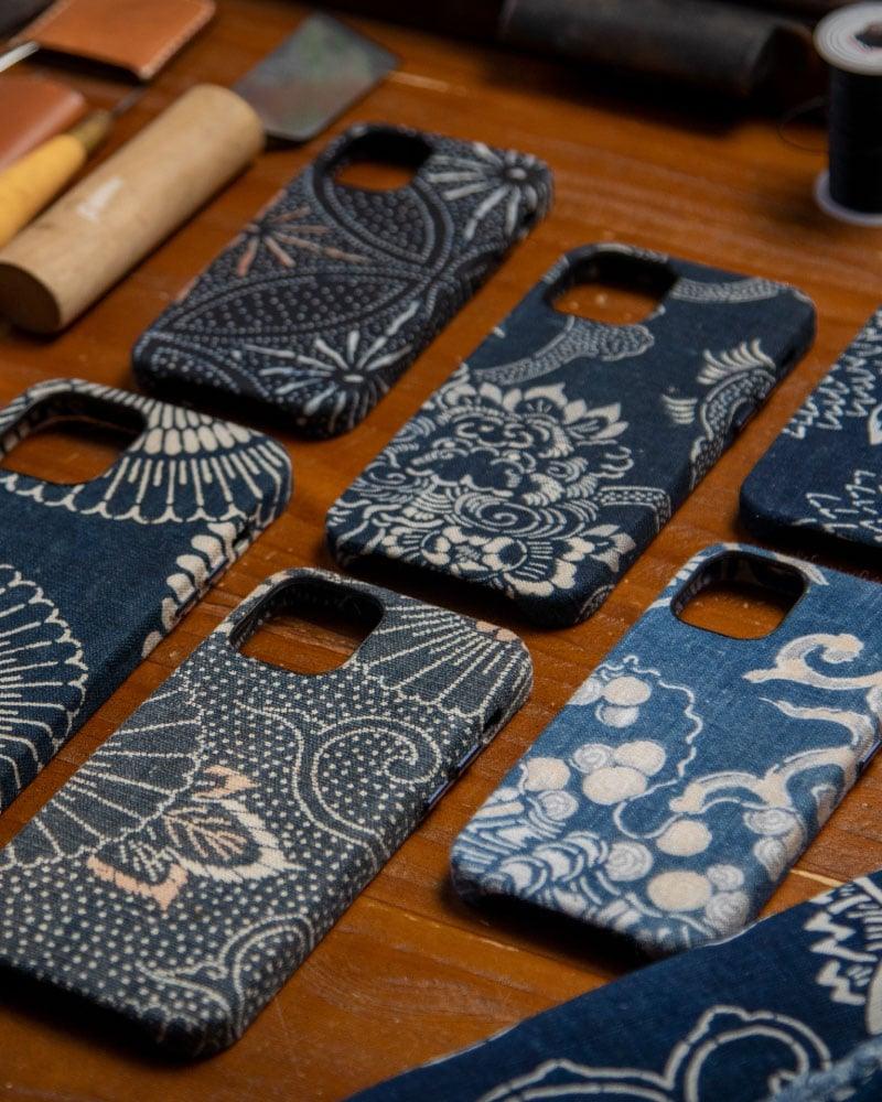 UNDONE LAB + Simple Union: iPhone 12 mini Case (Kofu Pattern) - UNDONE Watches
